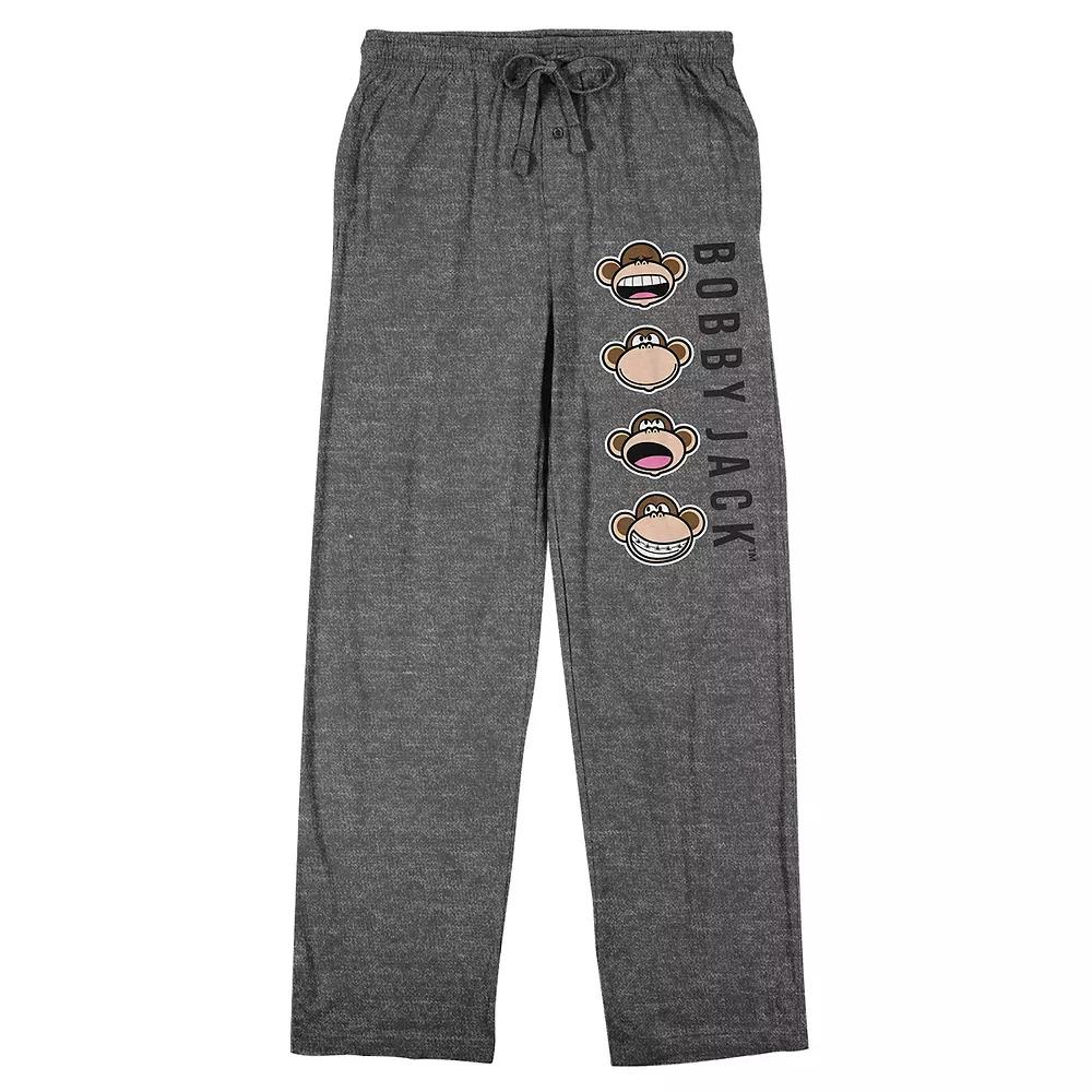 Men's Bobby Jack Monkey Faces Pajama Pants,  Product Image