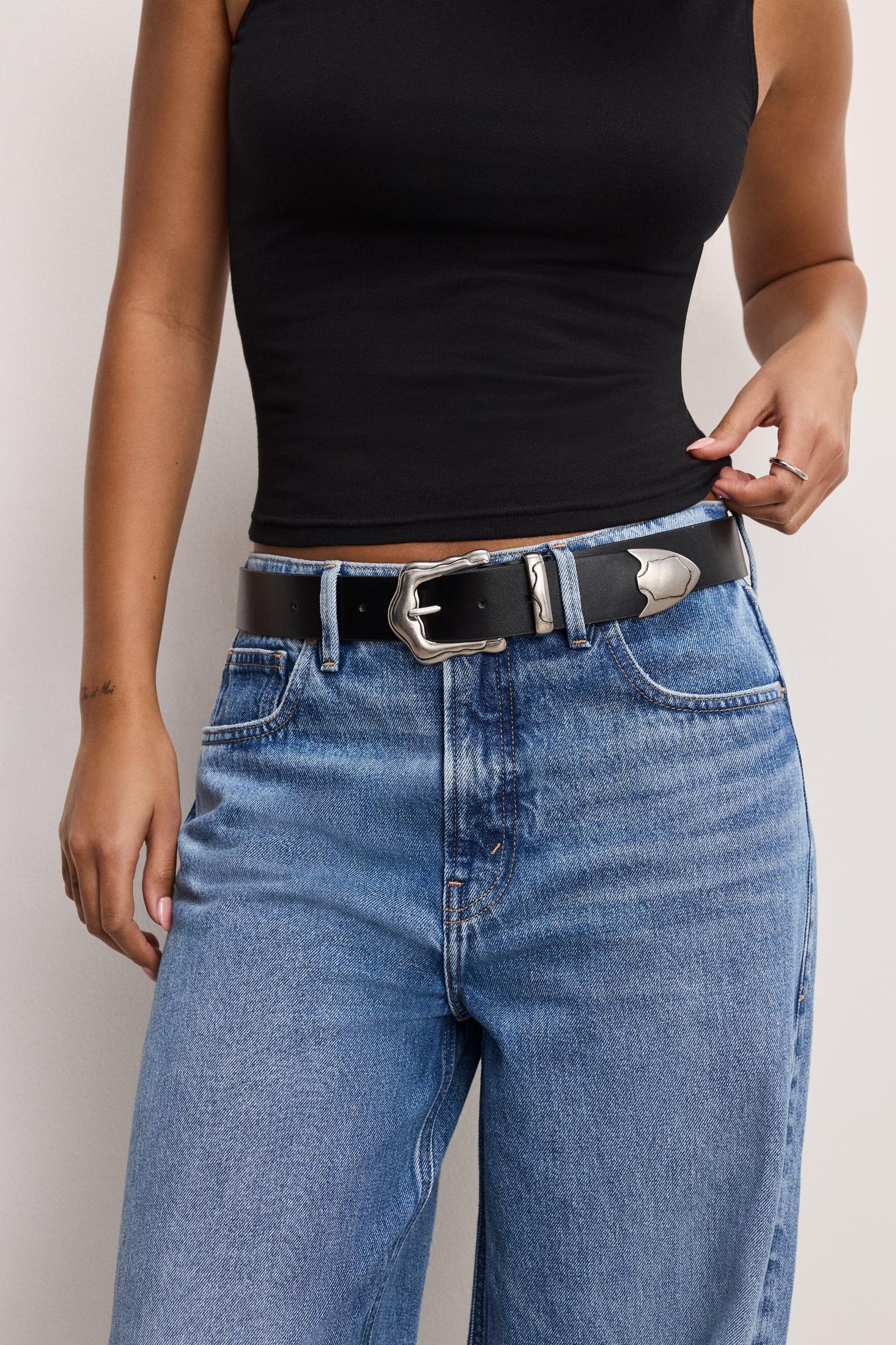 CLASSIC WESTERN BELT | BLACK001 Product Image