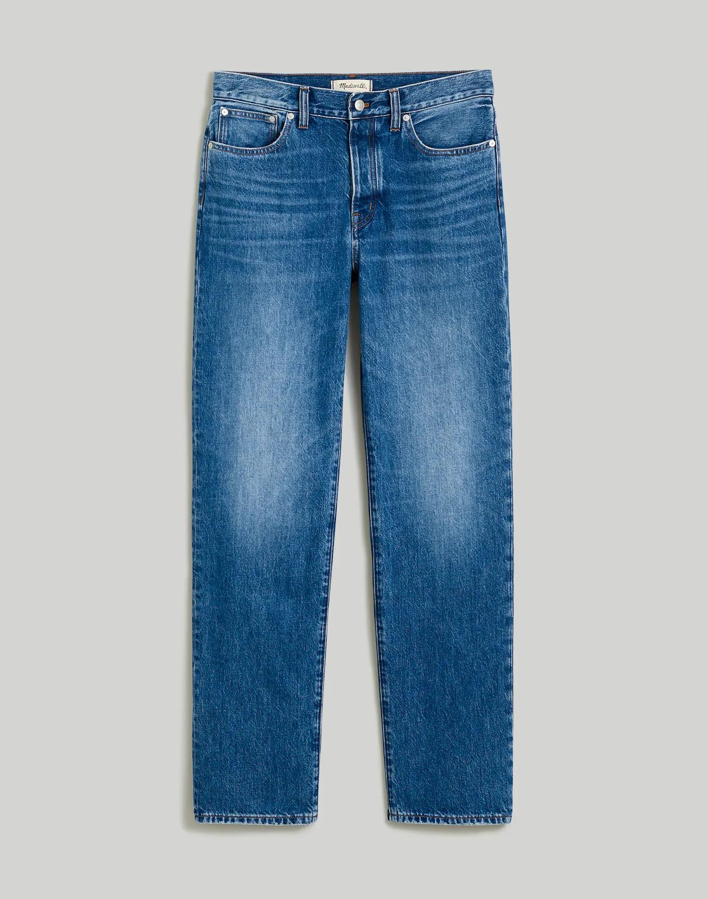 Low-Slung Straight Jeans Product Image