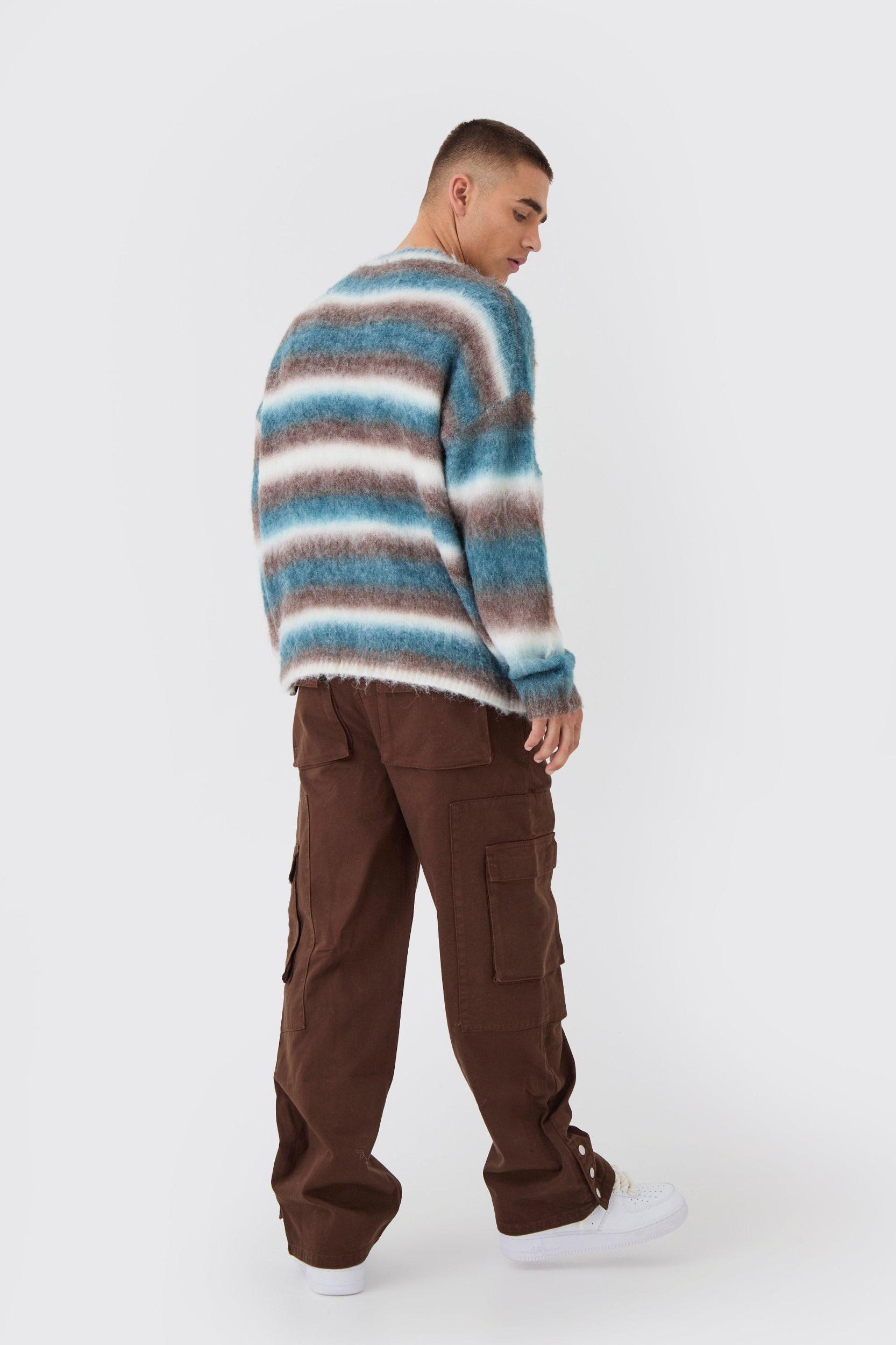 Elasticated Waist Baggy Twill Cargo Pants | boohooMAN USA Product Image