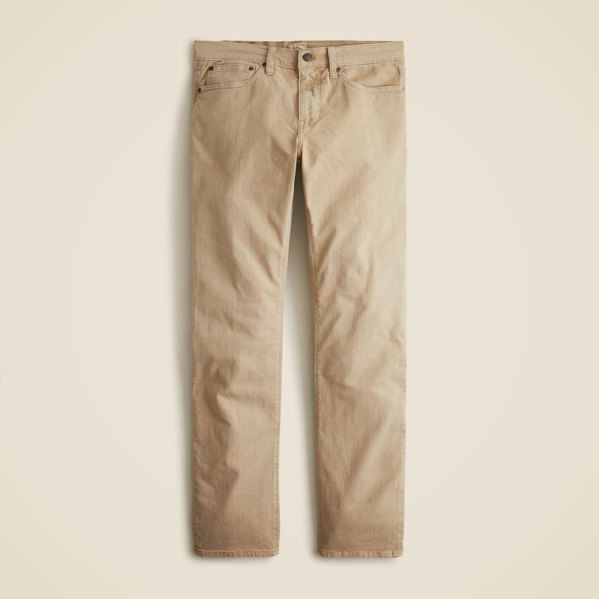484 Slim-fit garment-dyed five-pocket pant Product Image