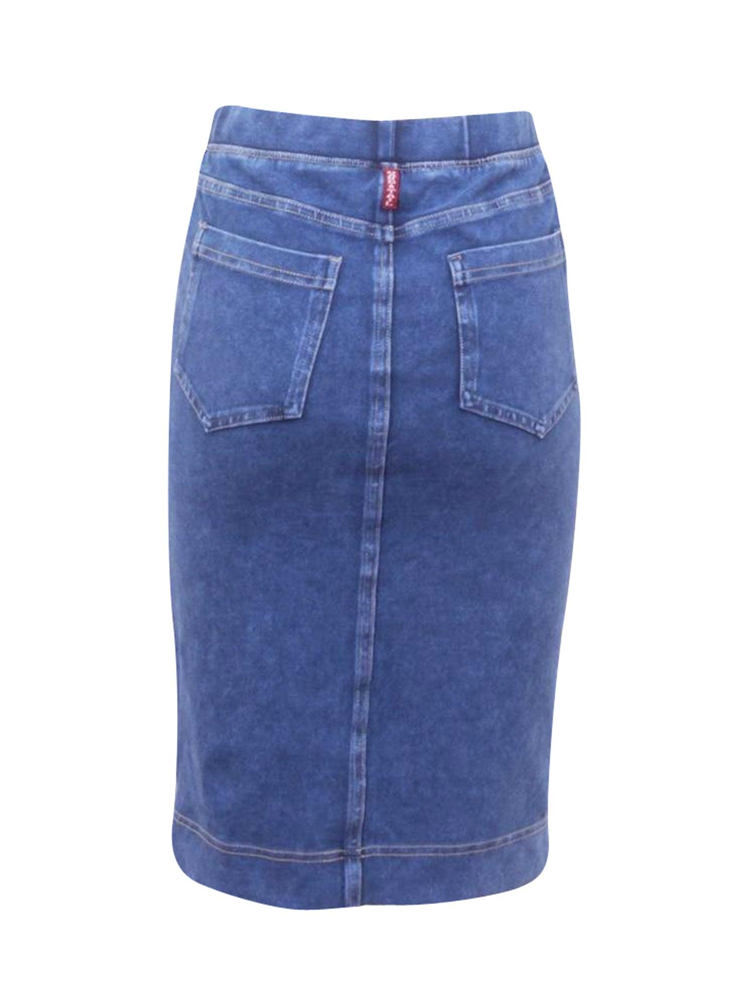 Hard Tail Denim Pencil Skirt WJ-124 Product Image