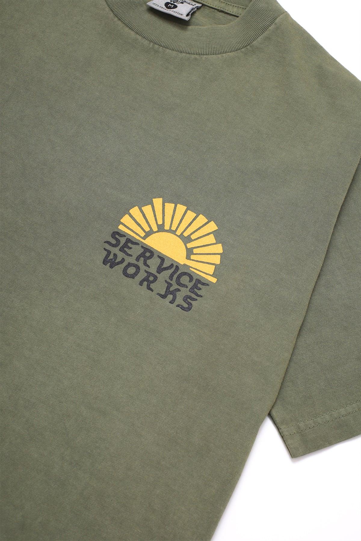 Sunny Side Up Tee - Olive Product Image