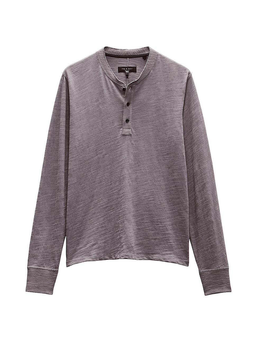 Mens Classic Flame Henley Shirt Product Image
