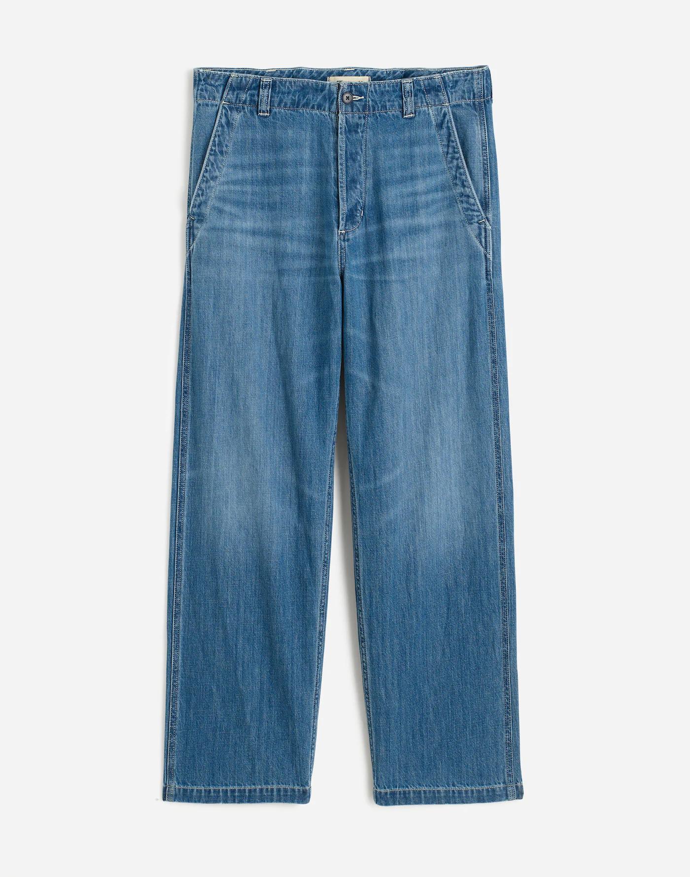 Patch Pocket Jeans in Summer Denim Product Image
