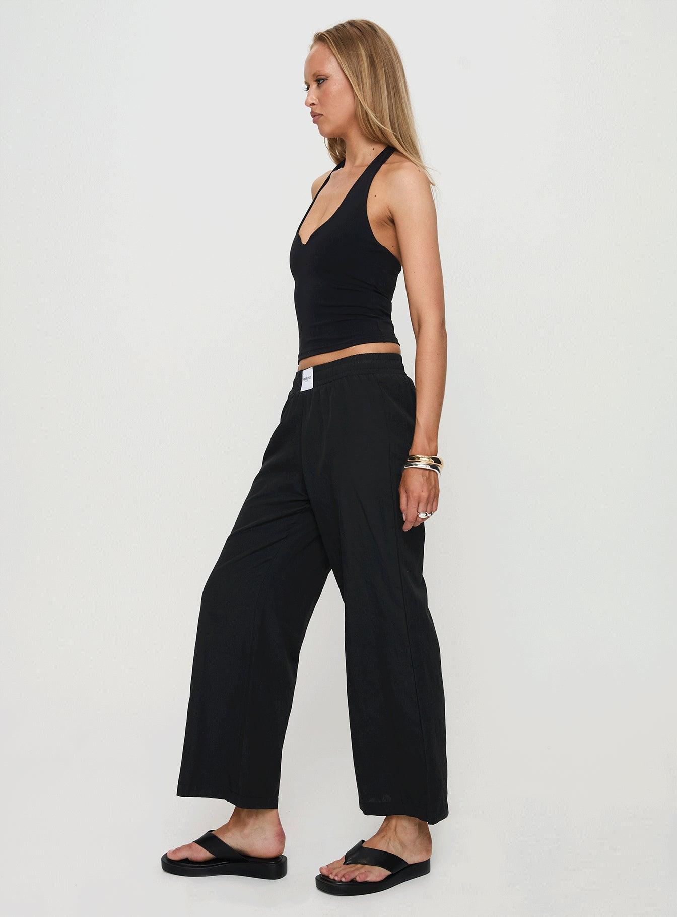 Beach House Pants Black Product Image