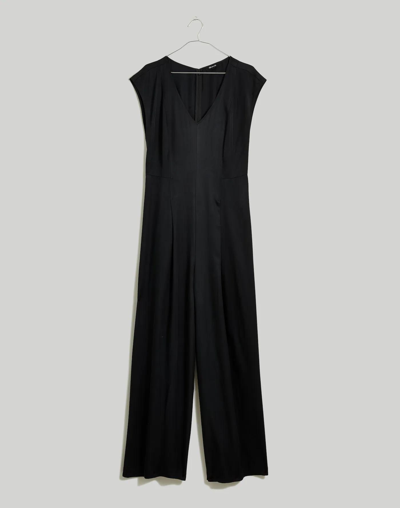 Seamed Wide-Leg Jumpsuit Product Image