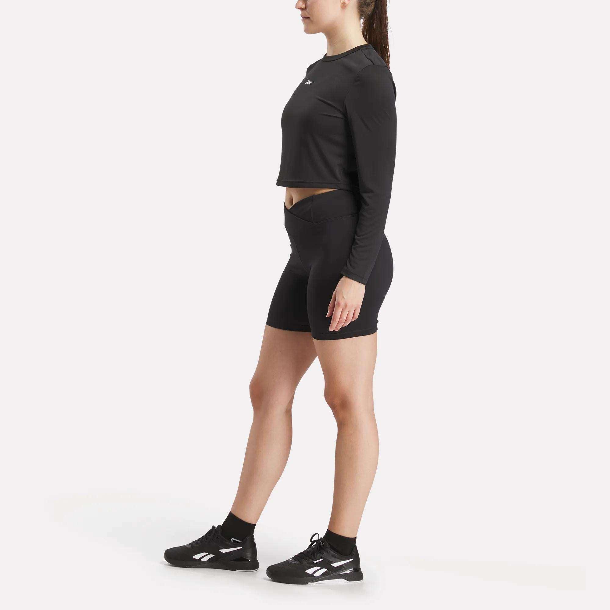 Women's Core Slim Fit Crop Long Sleeve Tee Female Product Image