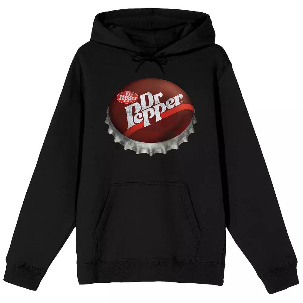 Juniors' Dr. Pepper Bottle Cap Graphic Hoodie, Women's,  Product Image