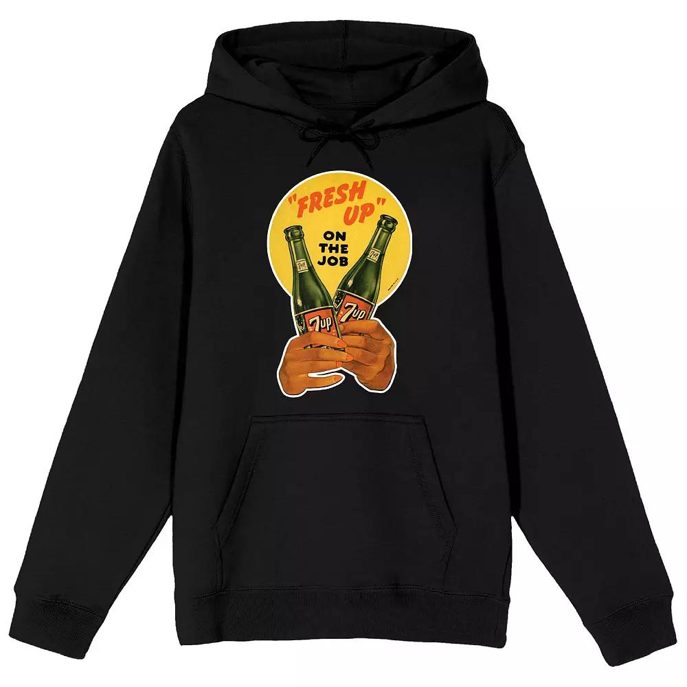 Men's 7UP Soda "Fresh Up On The Job" Graphic Hoodie,  Product Image