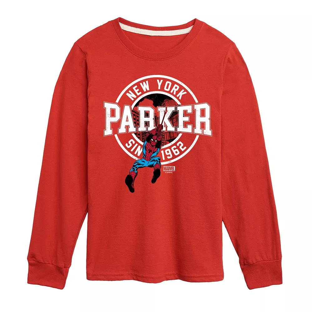 Boys 8-20 Marvel Spider-Man Peter Parker Long Sleeve Graphic Tee, Boy's,  Product Image