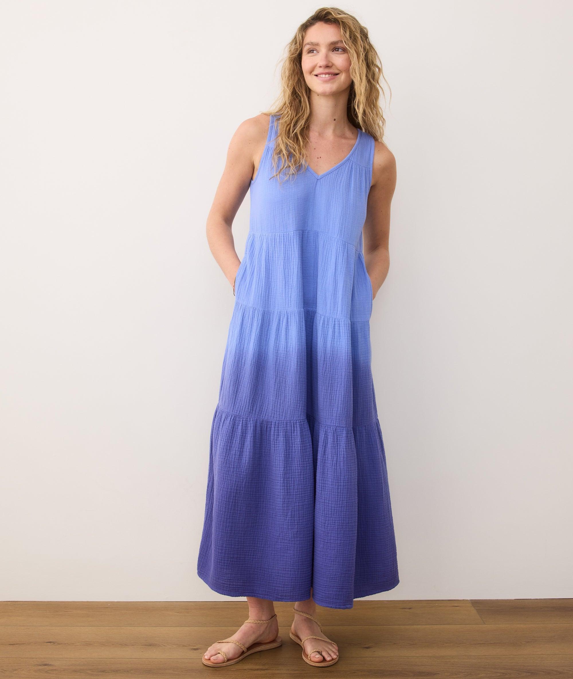 Corinne Double Cloth Maxi Dress Product Image