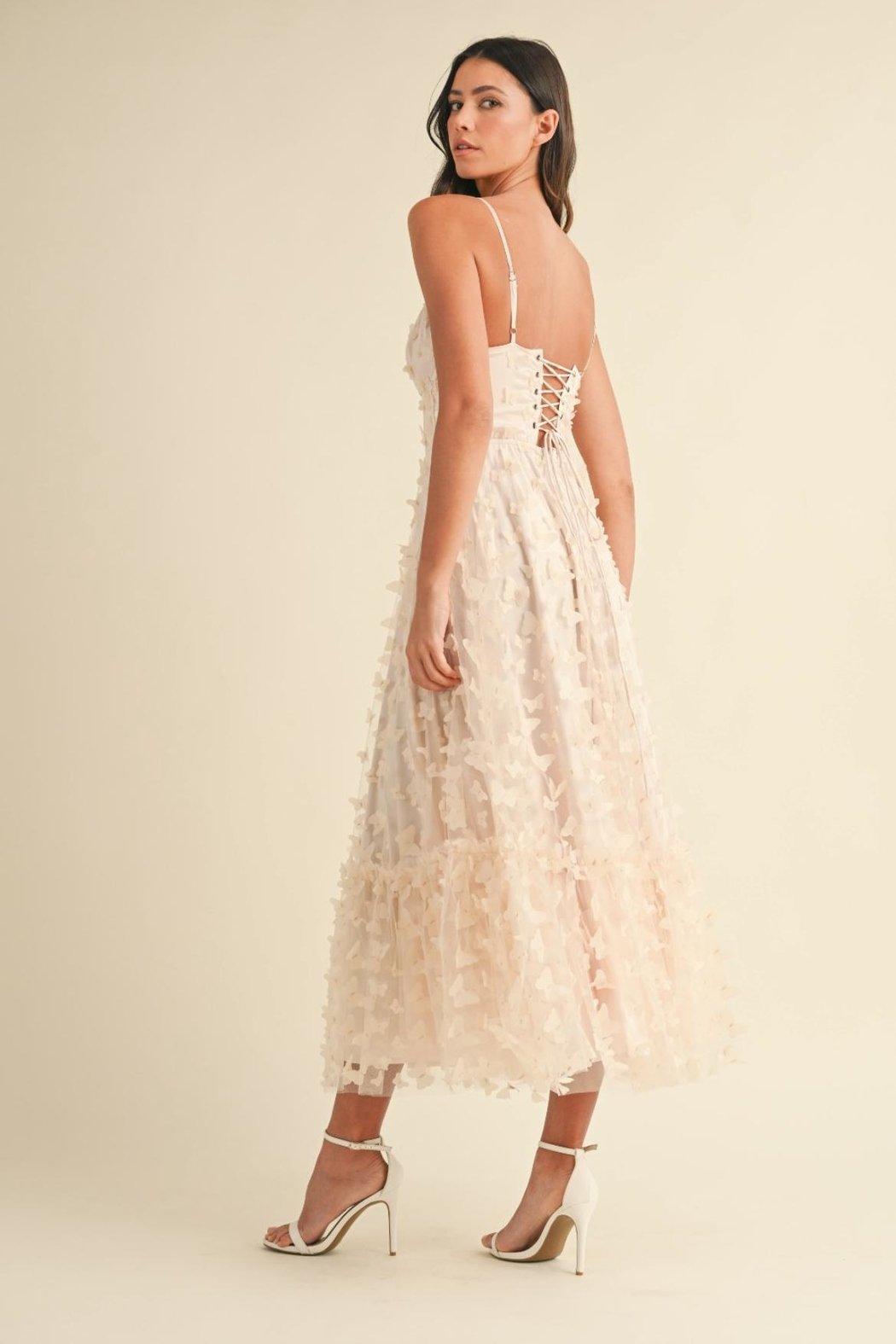 Butterfly Mesh Dress Product Image