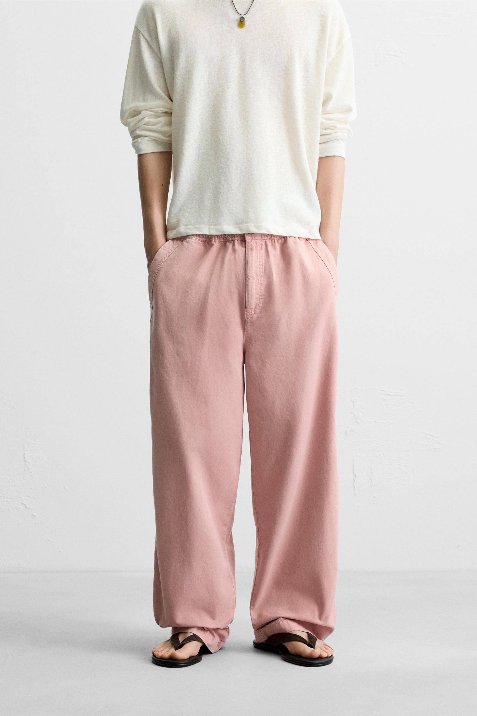 WASHED CANVAS PANTS Product Image