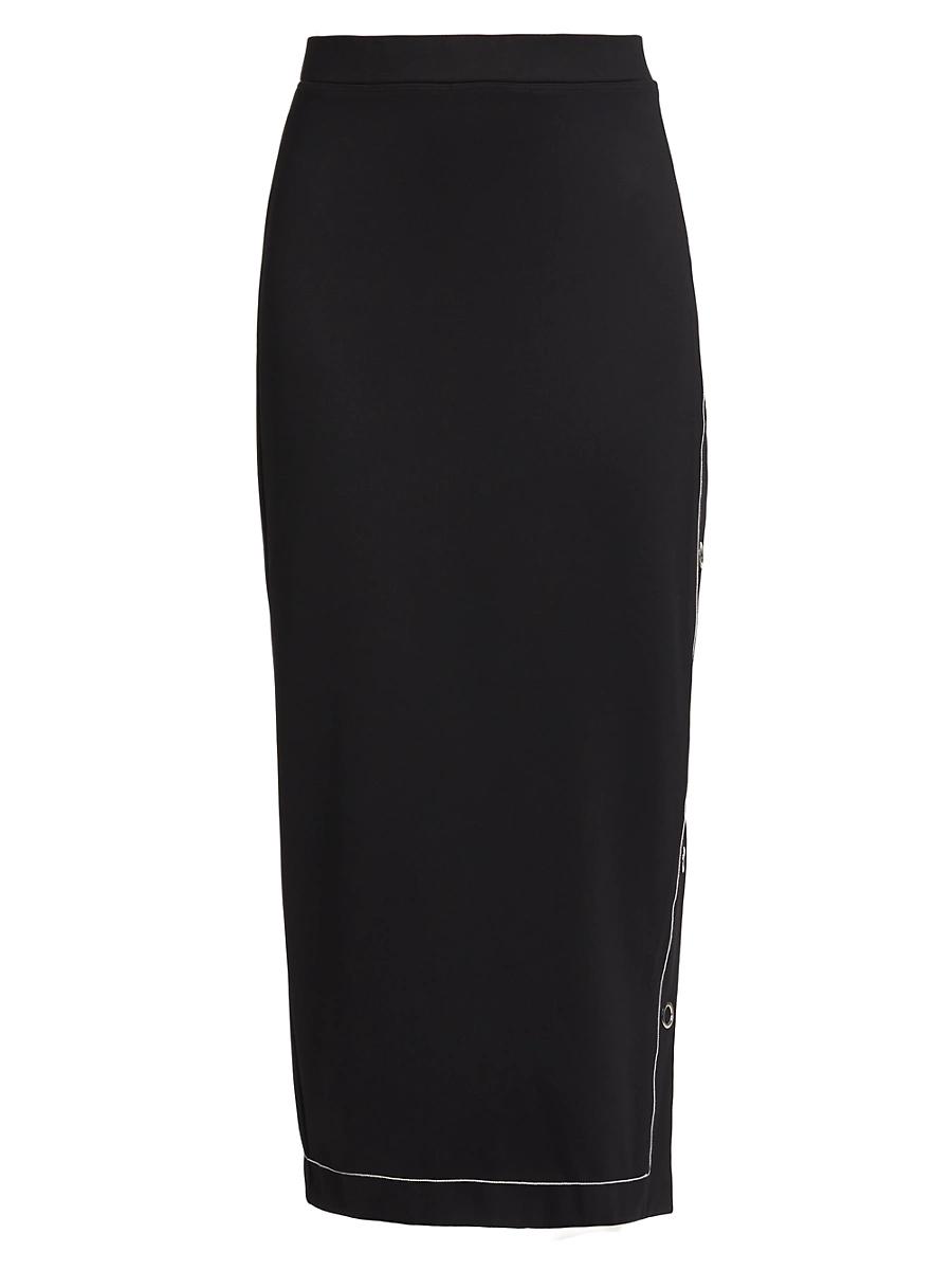 Womens Midi Snap Skirt Product Image