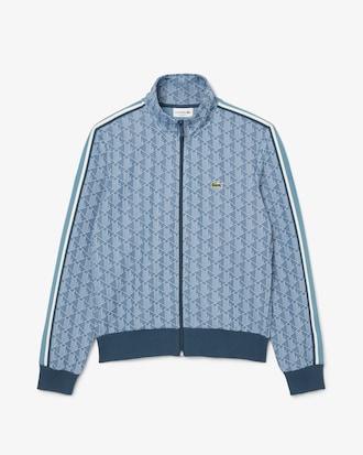 Paris Zip-Up Jacquard Track Jacket Product Image
