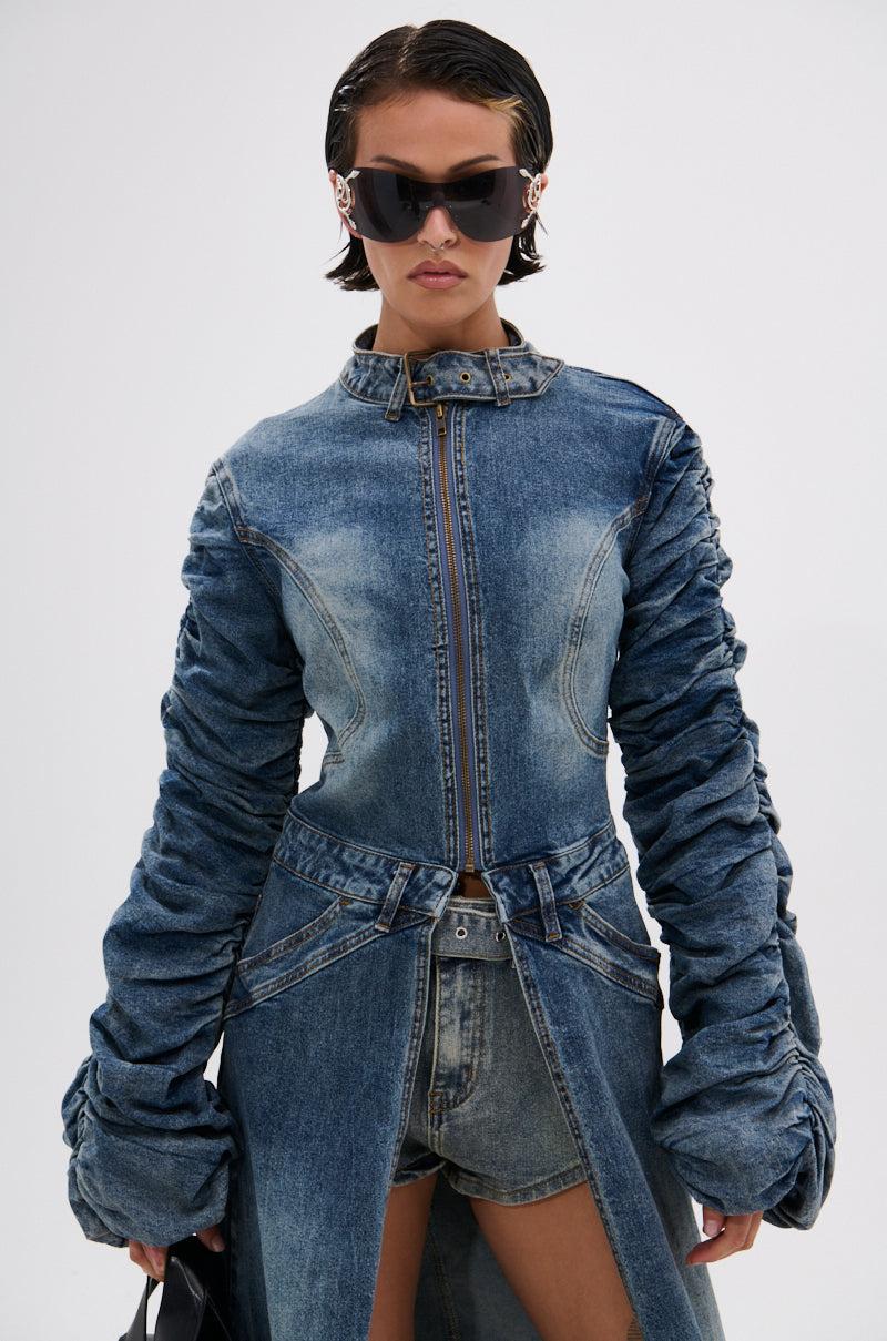JULES DENIM TRENCH Product Image