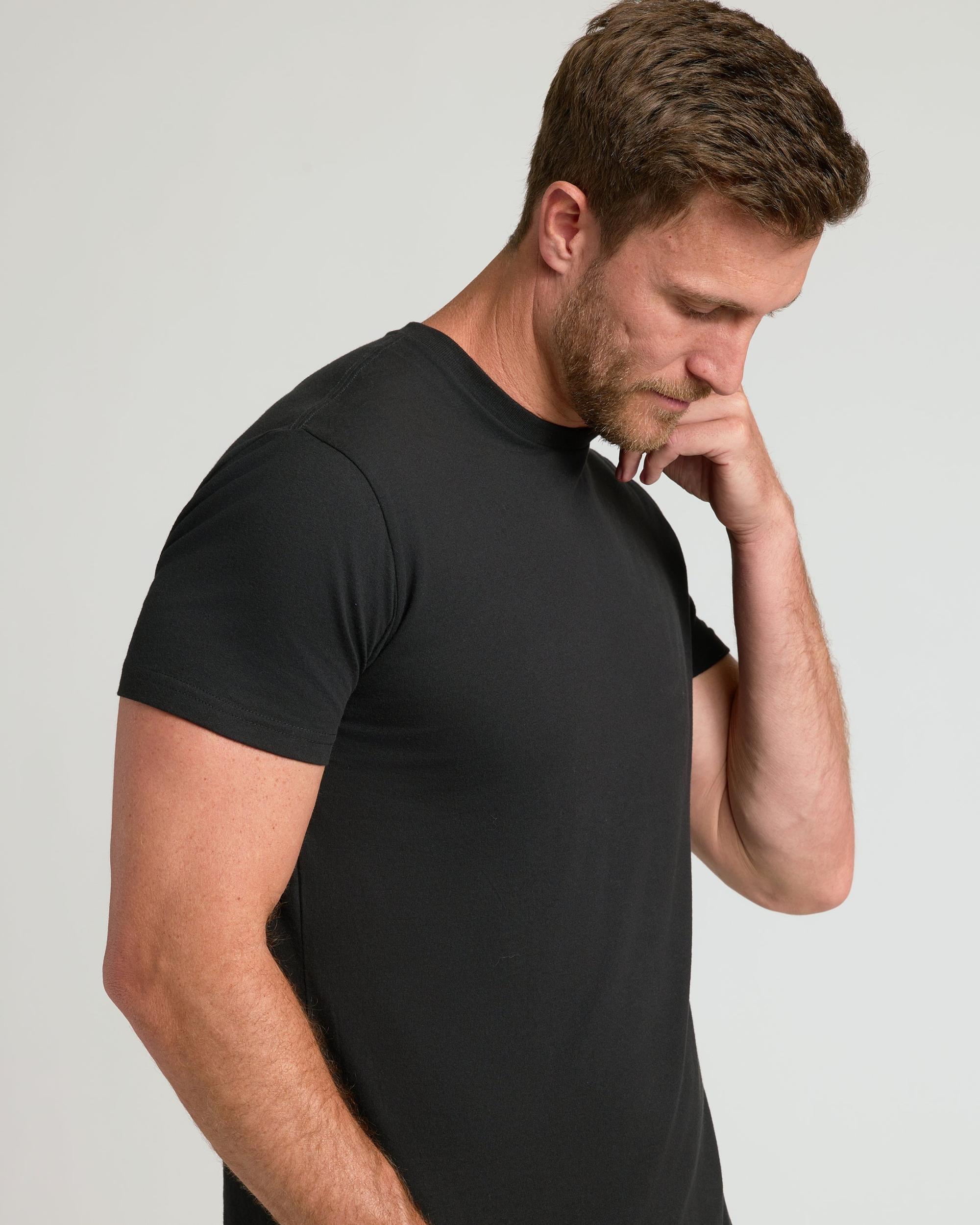 Black Classic Crew Neck Product Image