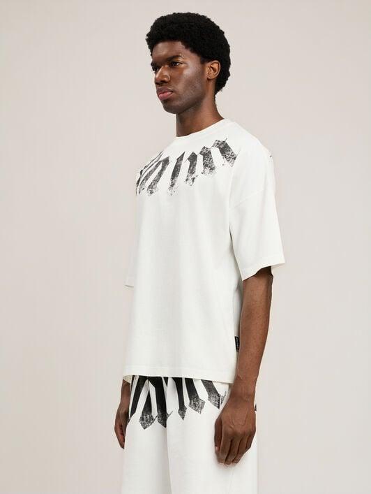 Big Neck Logo Loose T-Shirt Product Image