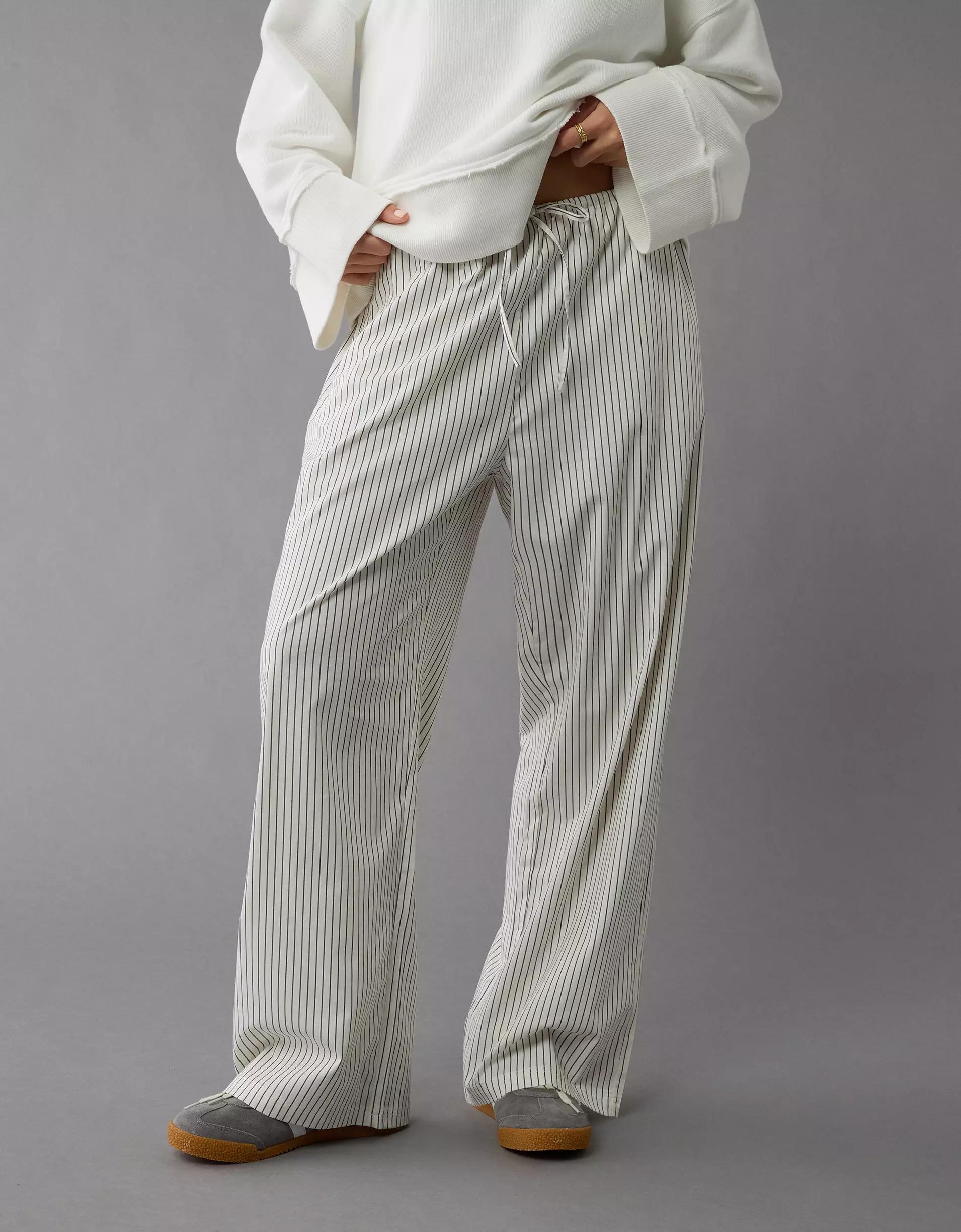 AE Woven Wide-Leg PJ Pant Product Image