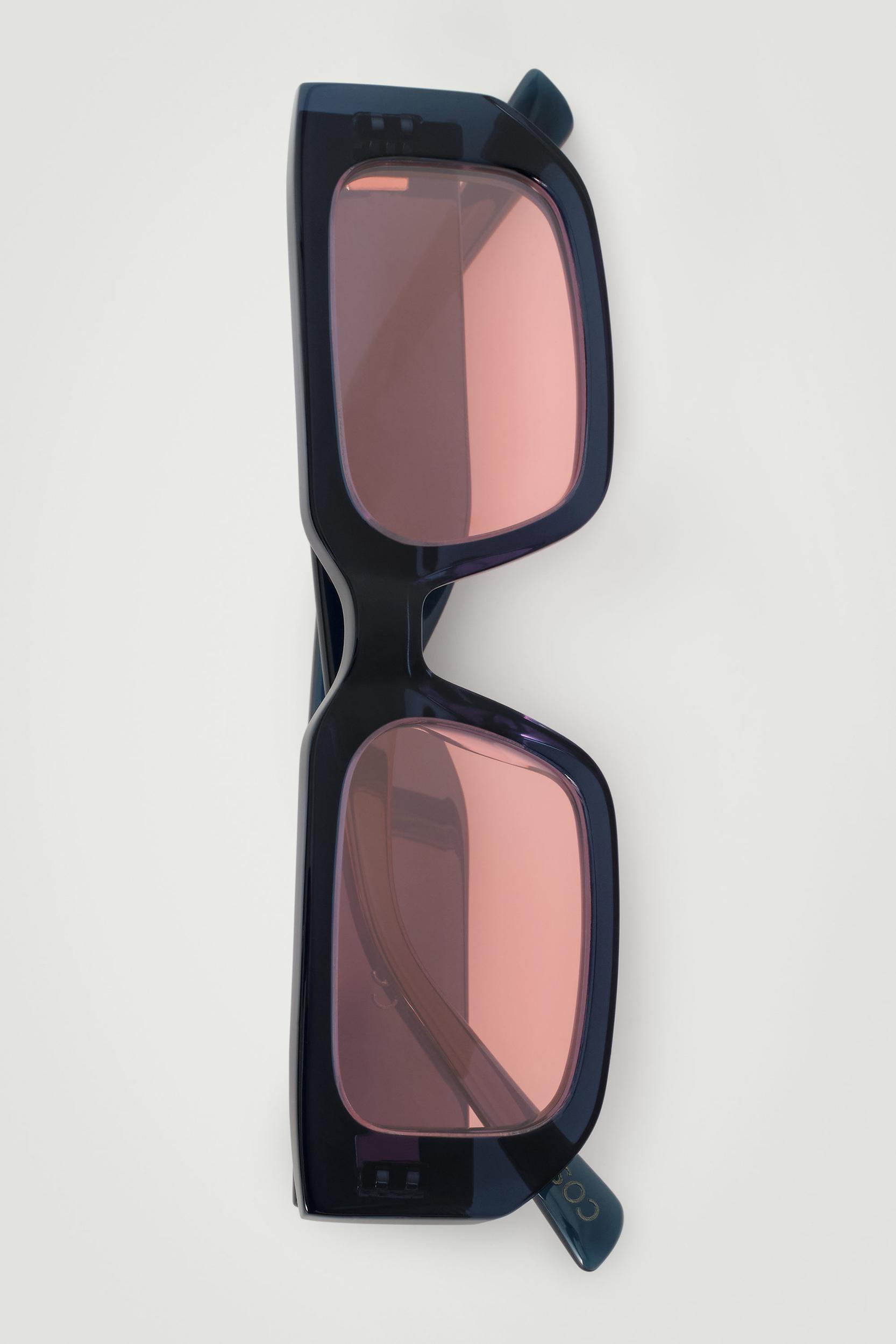 RECTANGLE-FRAME SUNGLASSES Product Image