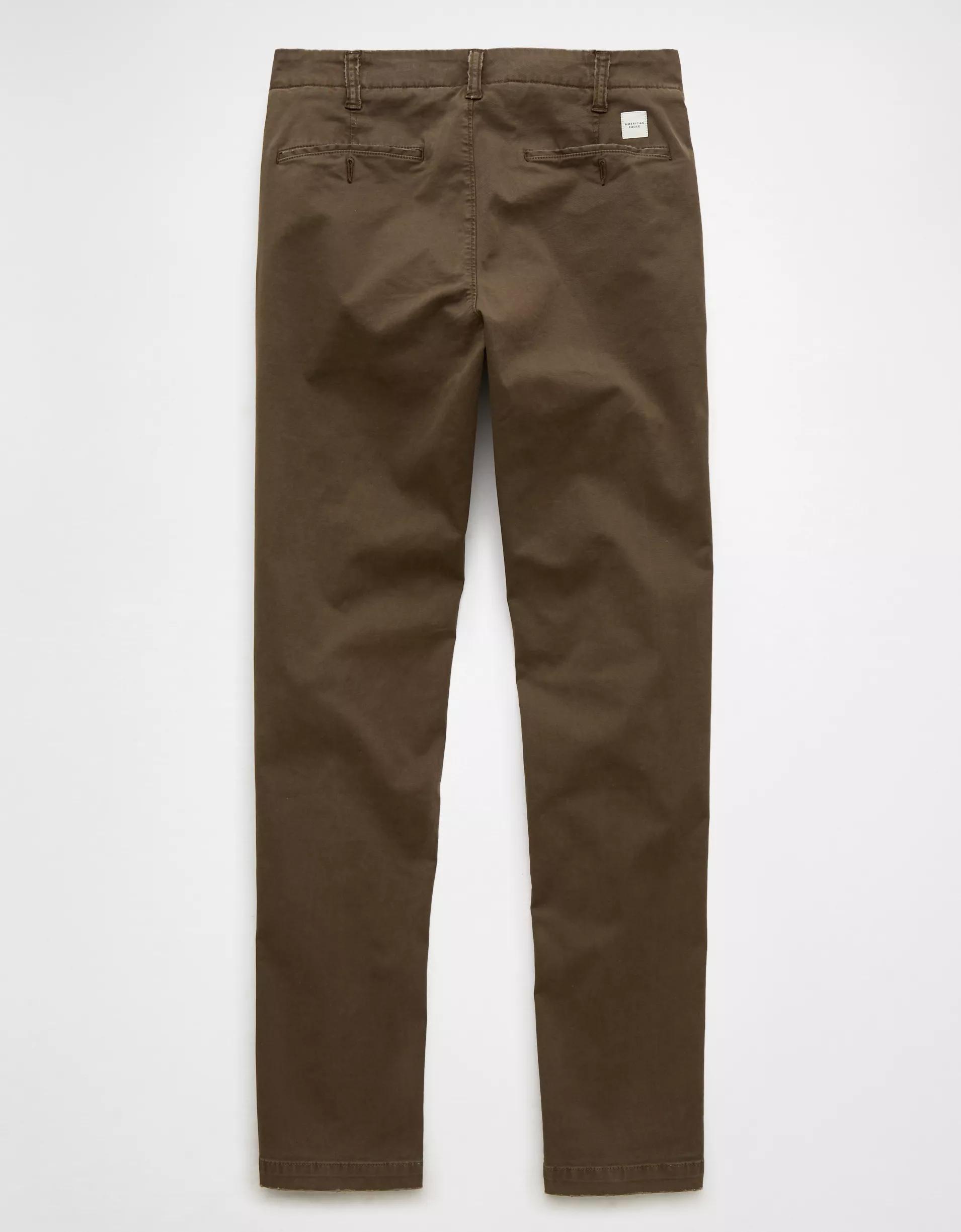 AE Flex Original Straight Lived-In Khaki Pant Product Image
