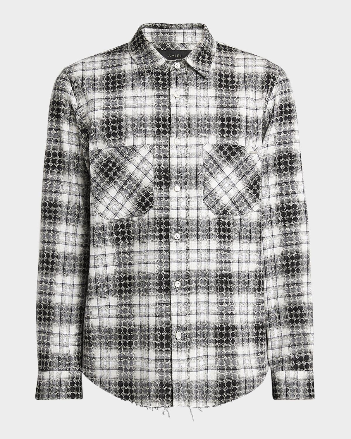 Men's MA Quad Flannel Button-Down Shirt Product Image