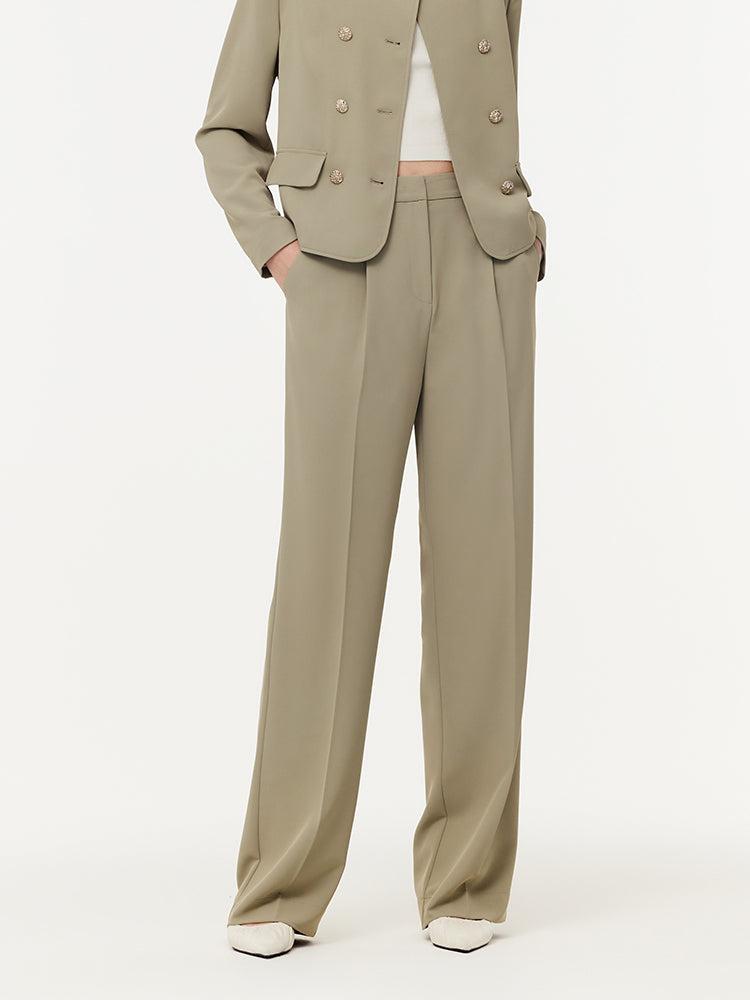 Stretch Adjustable Waist Women Pants Product Image