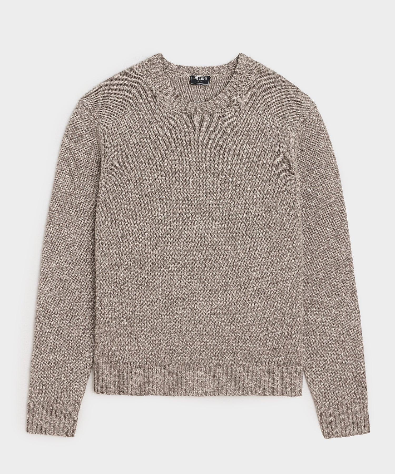 Linen Crewneck Sweater Product Image