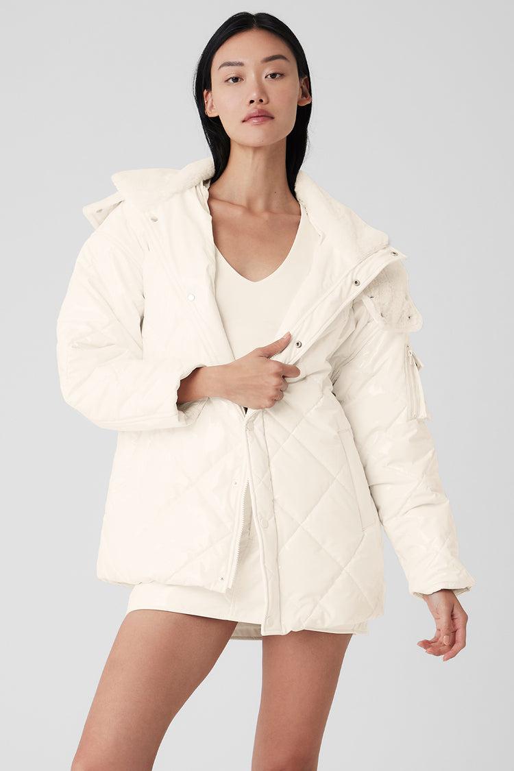 Snomoto Puffer Jacket - Ivory Product Image