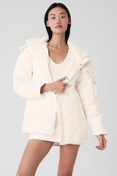 Snomoto Puffer Jacket - Ivory Product Image