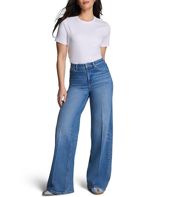 SPANX® Lightweight Cotton Crewneck Tee Product Image