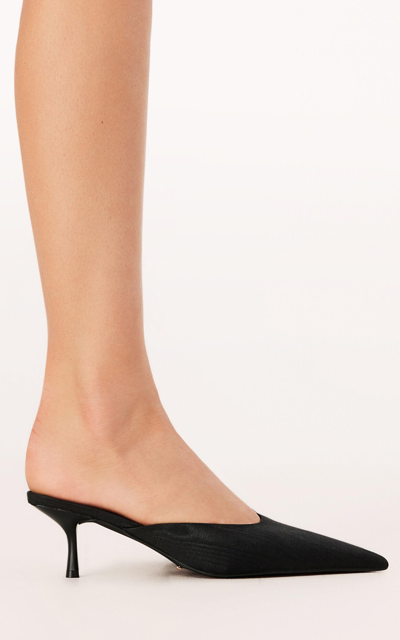 Billini - Wyonna Heels in Black Grosgain Product Image