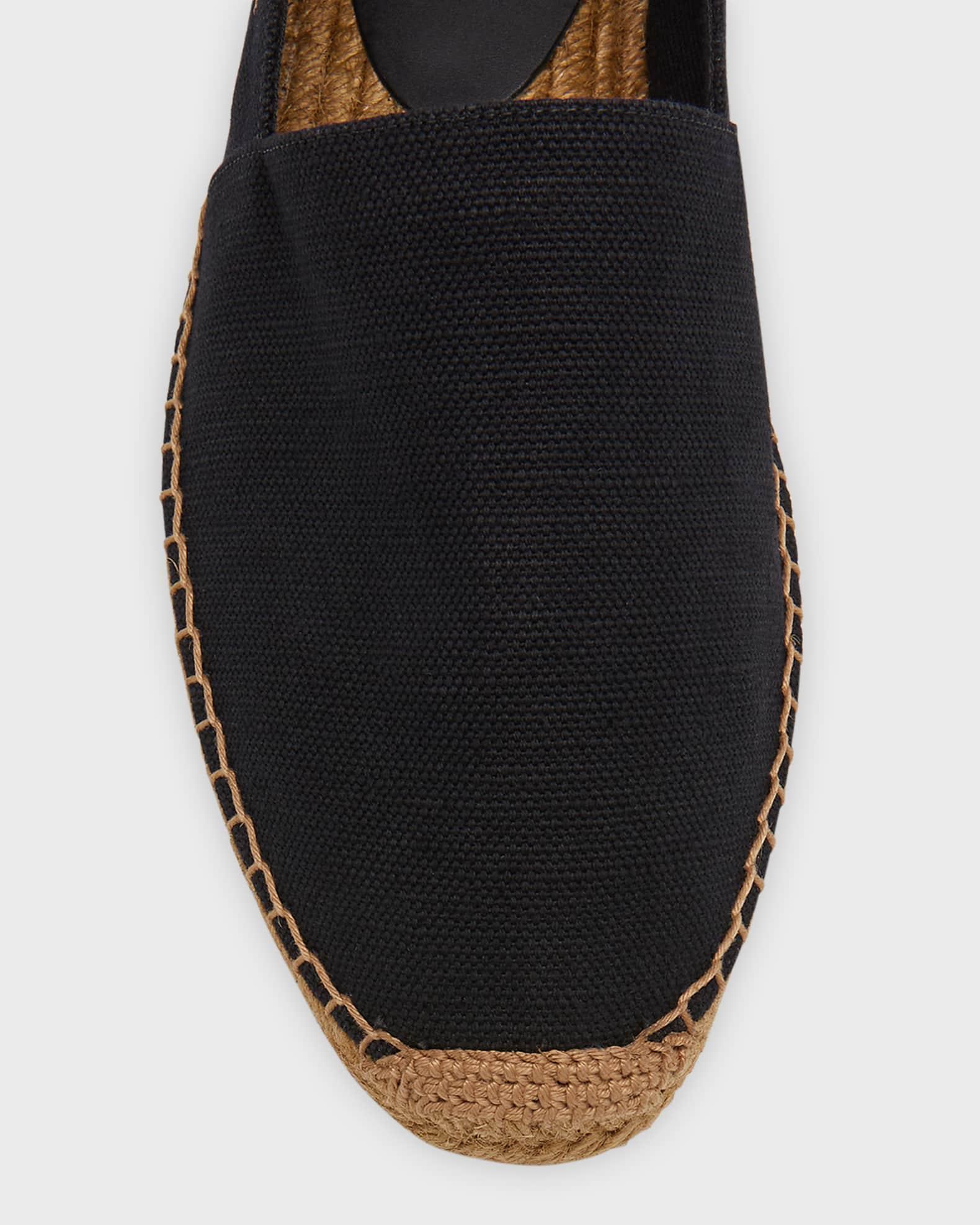 Men's Logo-Stitched Canvas Espadrilles Product Image
