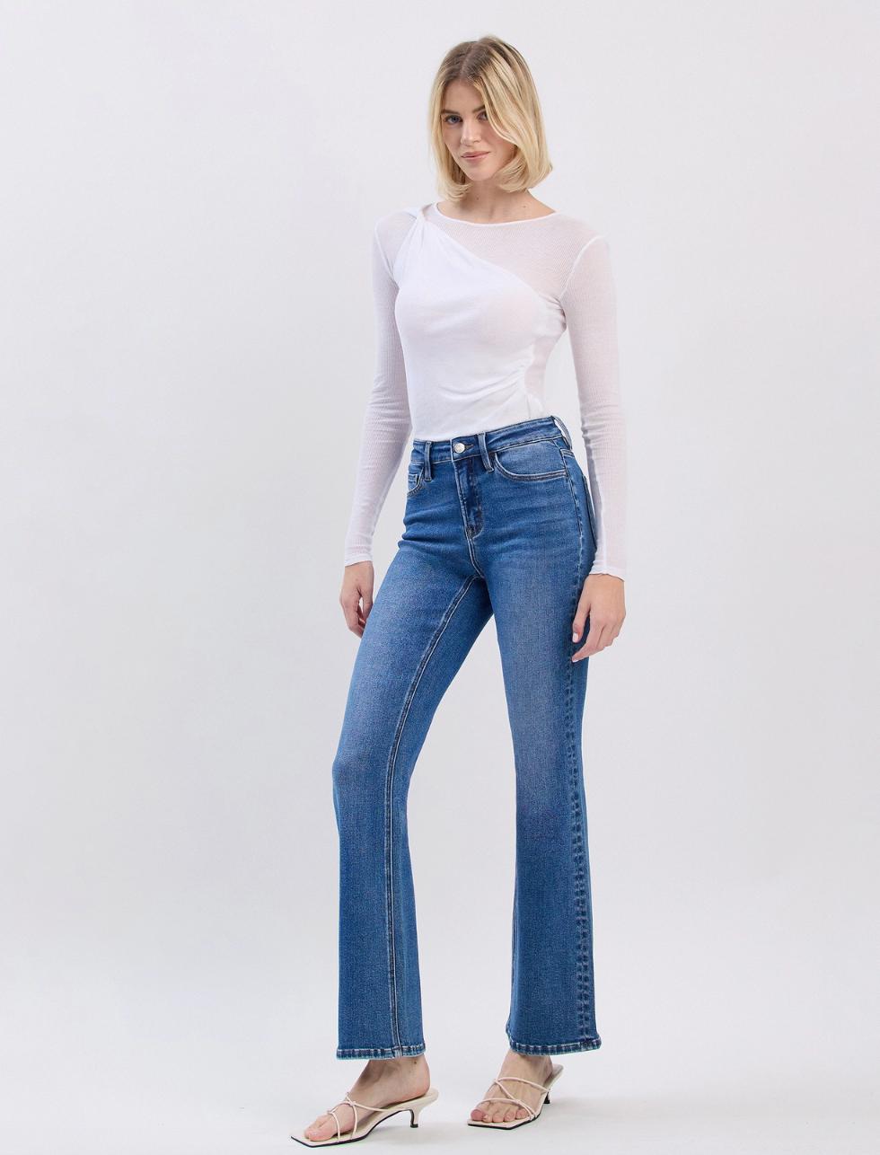 High Rise Bootcut Jean Product Image