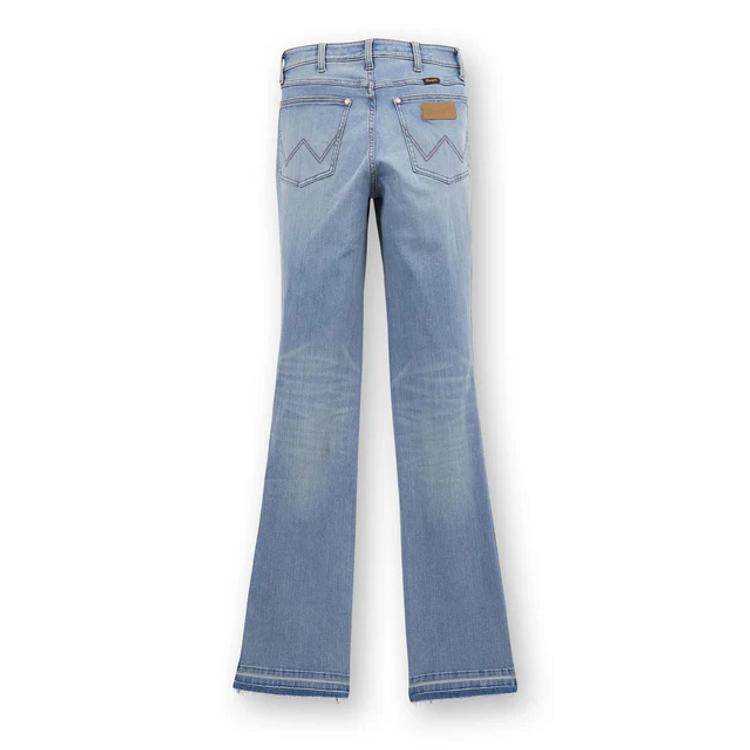 SALE Wrangler® x Lainey Wilson Sky Wash Boot Hugger Jeans Product Image