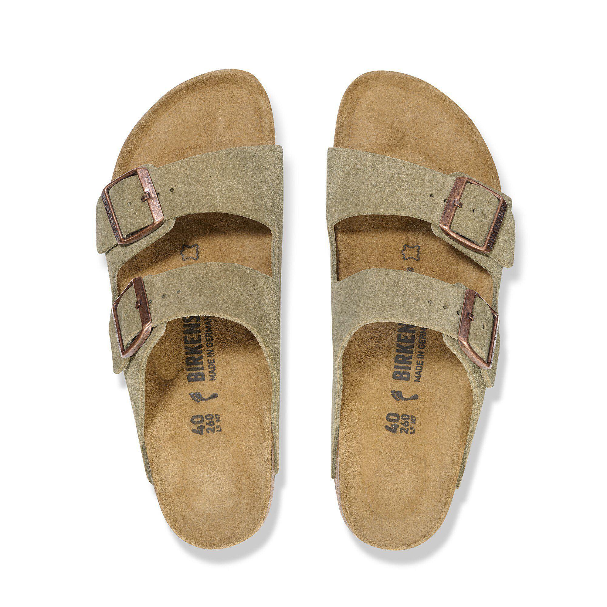 Arizona Suede Leather Taupe Product Image
