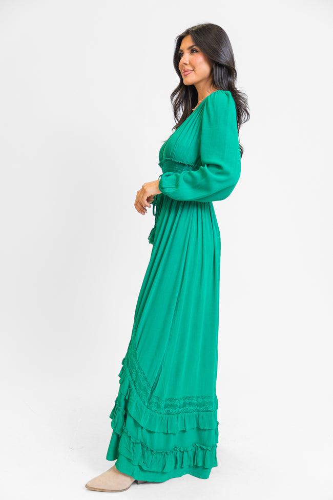 Lucky To Have You Jade Maxi Dress FINAL SALE Product Image