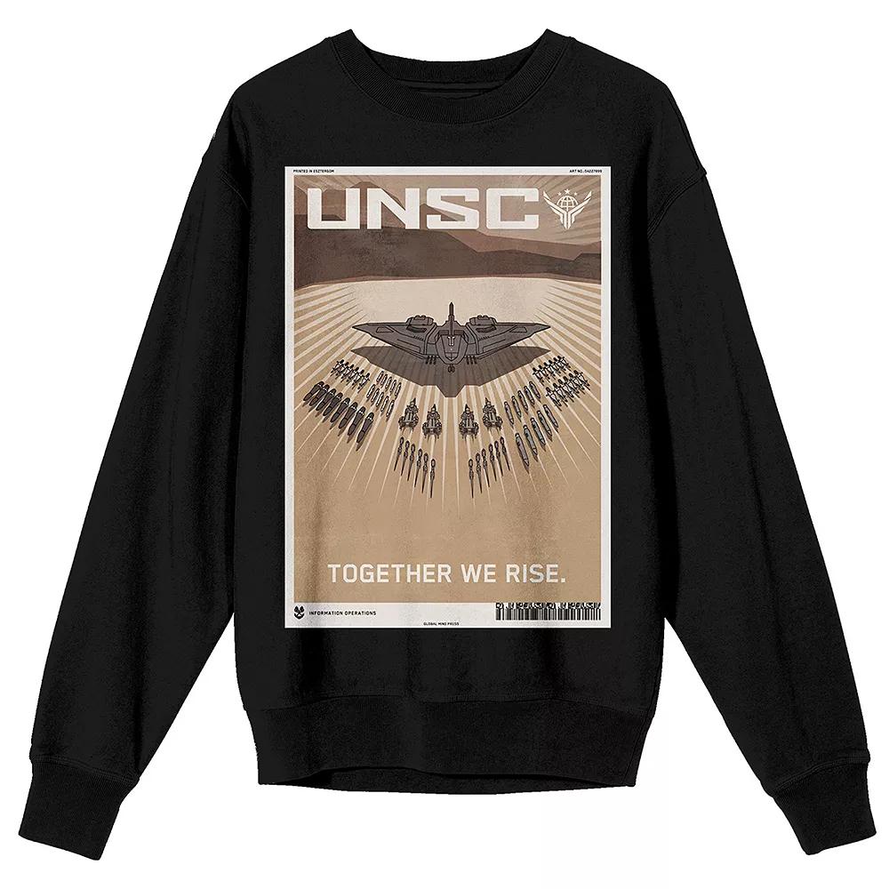 Men's Halo Together We Rise UNSC Long Sleeve Graphic Tee,  Product Image