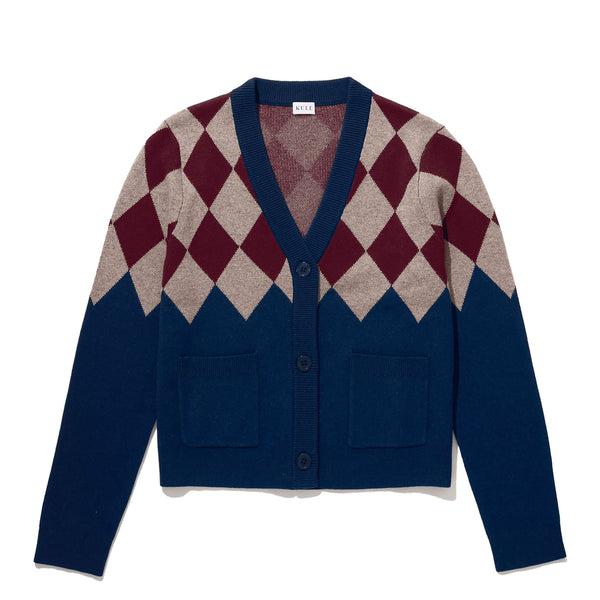 The Baxter - Navy/Wheat/Merlot Product Image