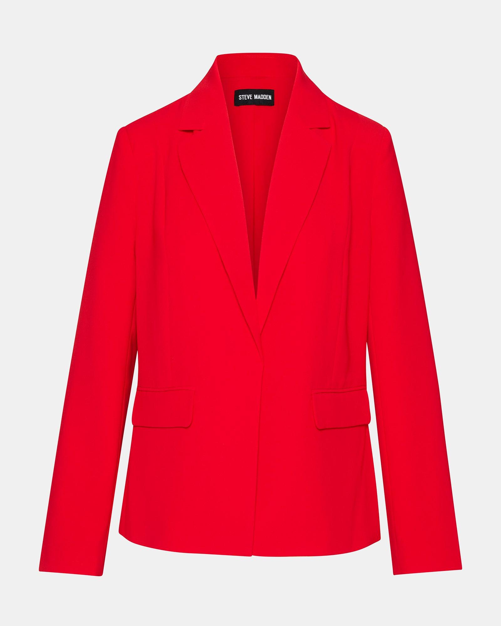 PAYTON BLAZER RED Female Product Image