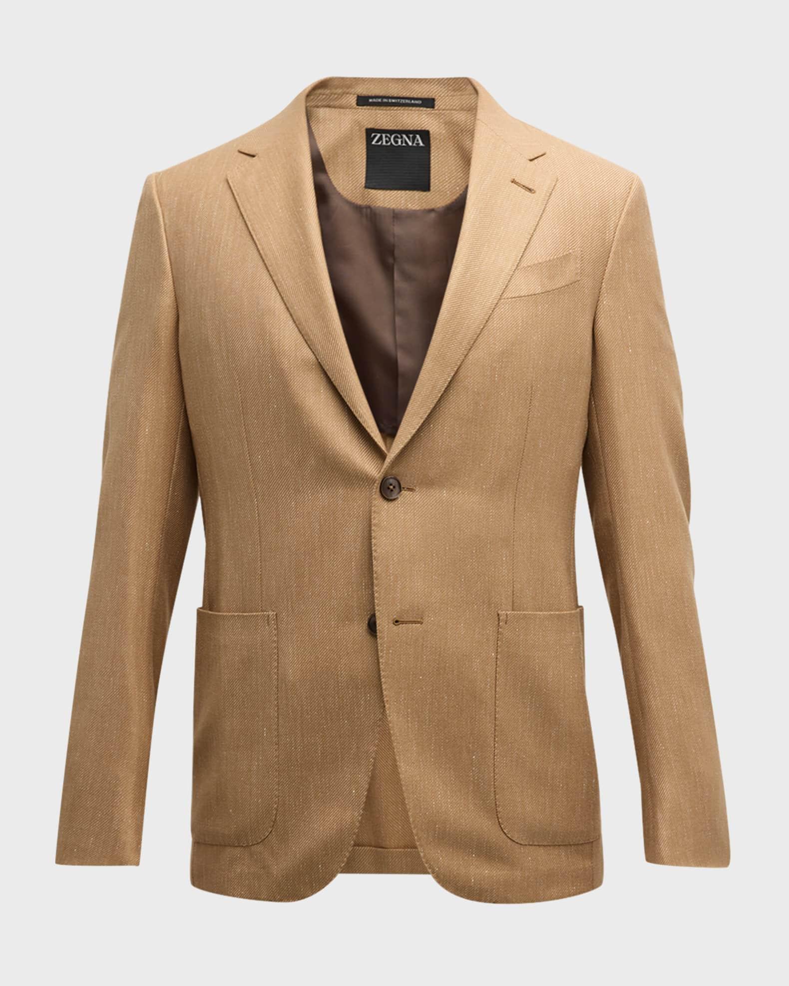 Men's Cashmere-Blend Twill Blazer Product Image