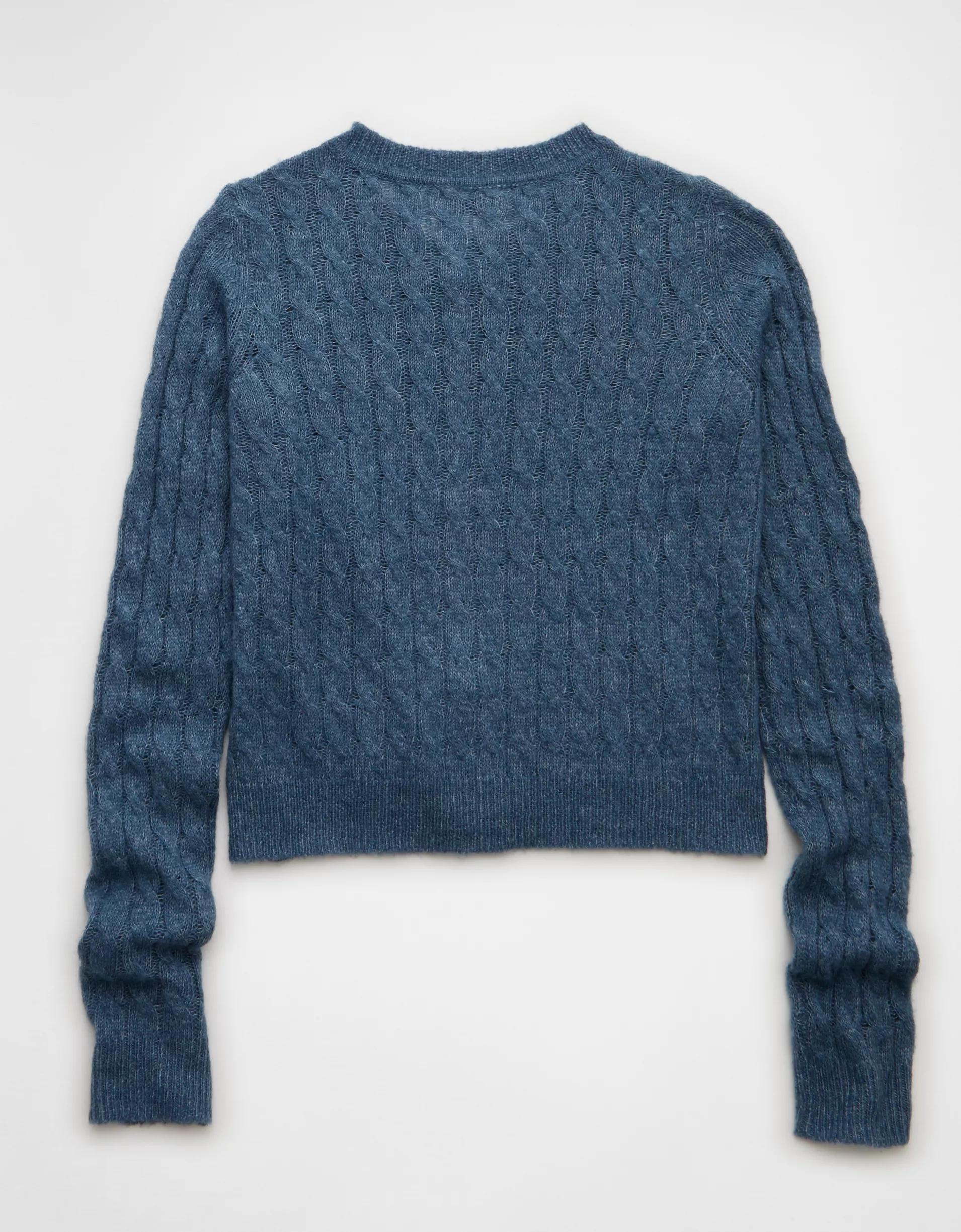 AE Whoa So Soft Button-Front Cardigan Product Image