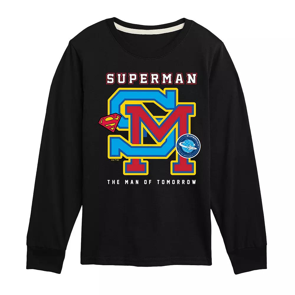 Boys 8-20 DC Comics Superman The Man Of Tomorrow Long Sleeve Graphic Tee, Boy's,  Product Image