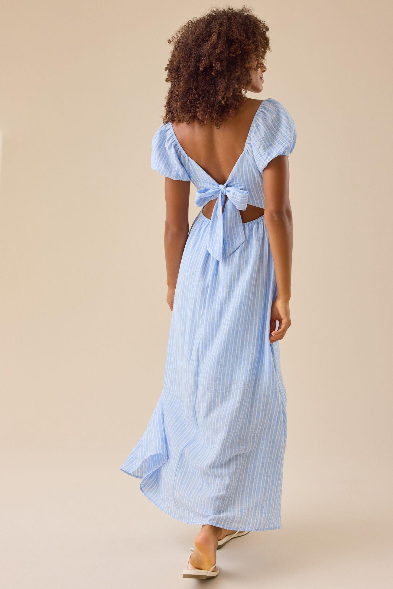 Everest Striped Maxi Dress Product Image