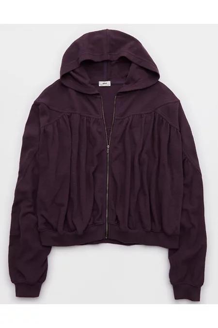 Aerie Soft Life Full Zip Sweatshirt Women's Product Image