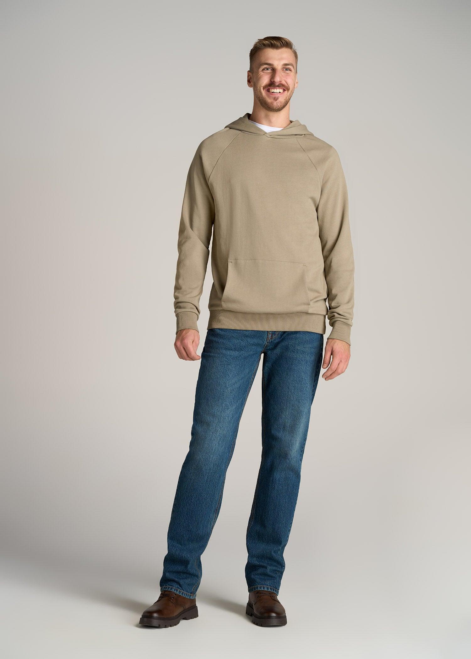 LJ&S STRAIGHT LEG Jeans for Tall Men in Machine Blue Male Product Image