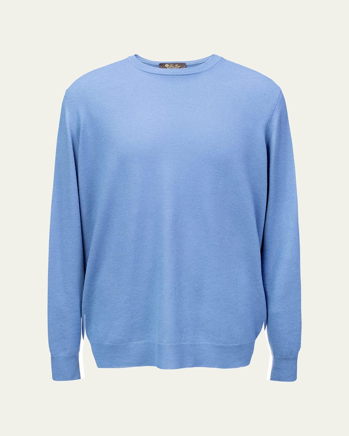 Mens Baby Cashmere Crewneck Sweater Product Image