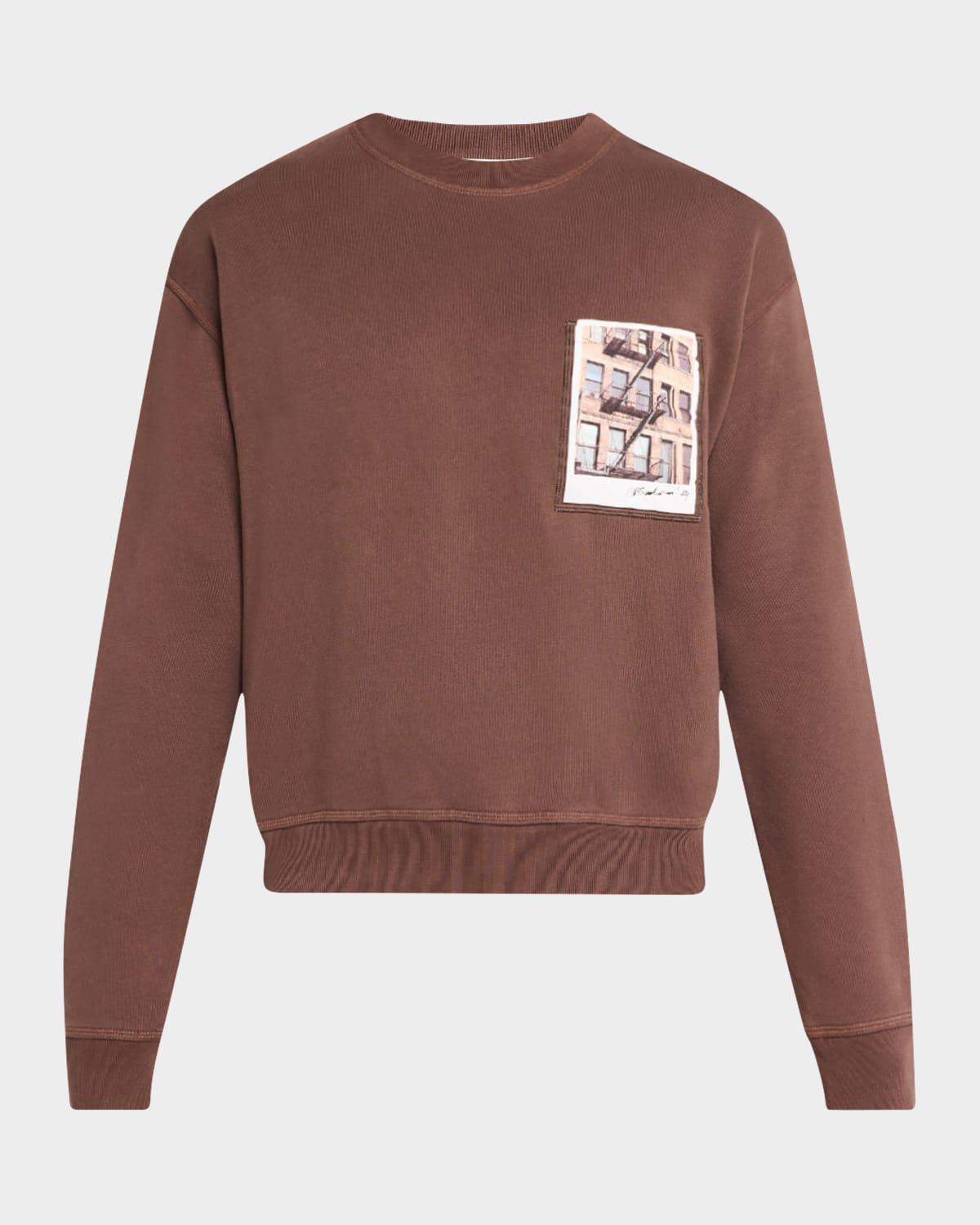 Men's Postcard Crew Sweatshirt Product Image