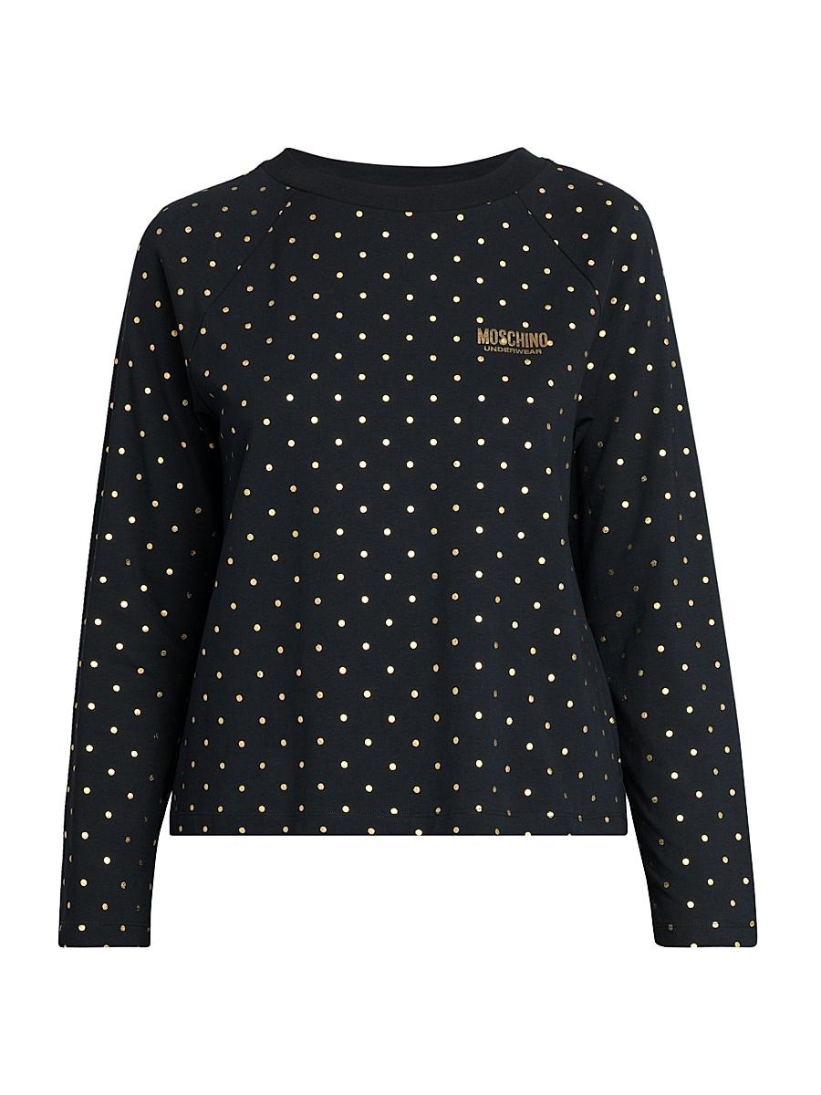 Womens Fantasy Stretch-Cotton Pajama Top Product Image